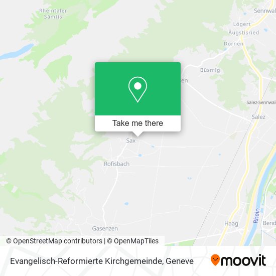 Evangelisch-Reformierte Kirchgemeinde map