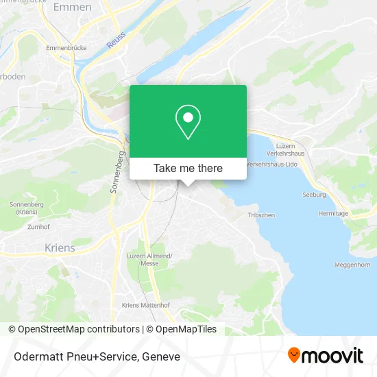 Odermatt Pneu+Service map
