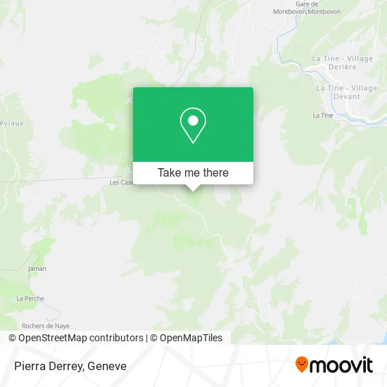 Pierra Derrey map
