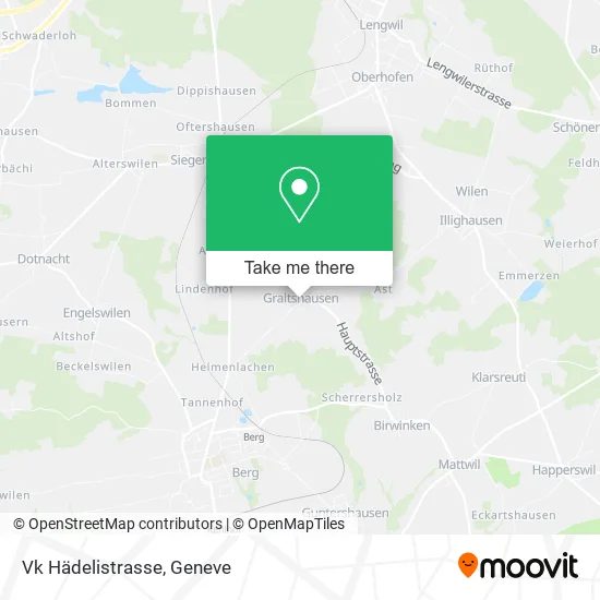 Vk Hädelistrasse map