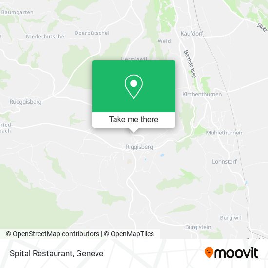 Spital Restaurant map