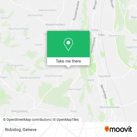 Robidog map