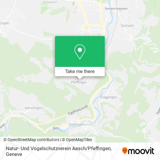 Natur- Und Vogelschutzverein Aesch / Pfeffingen plan