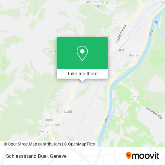 Schiessstand Büel map