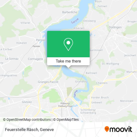 Feuerstelle Räsch map
