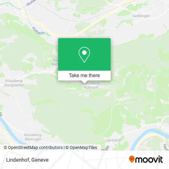 Lindenhof map