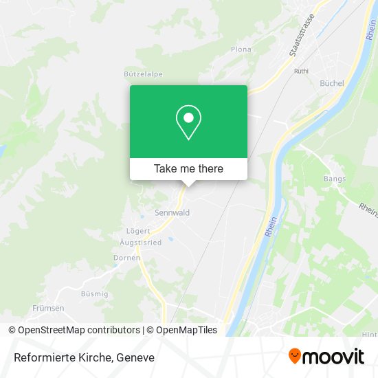 Reformierte Kirche map