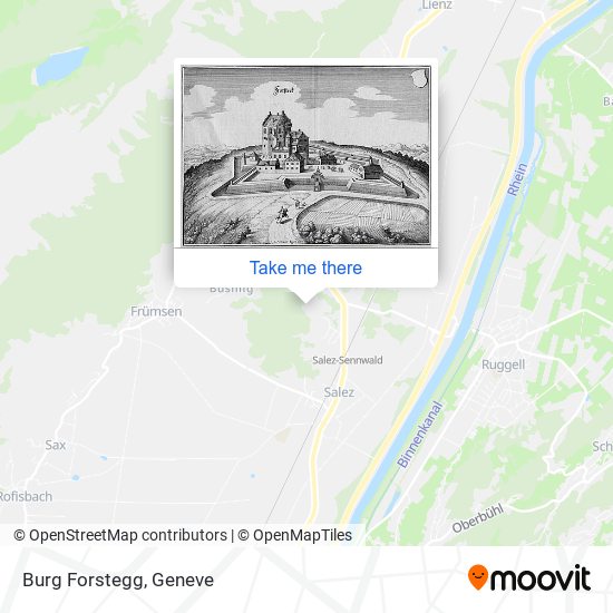 Burg Forstegg map