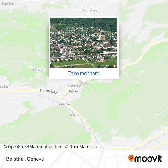 Balsthal map