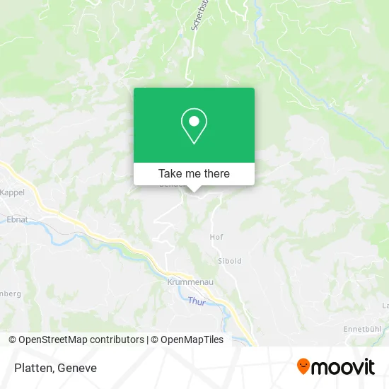 Platten map