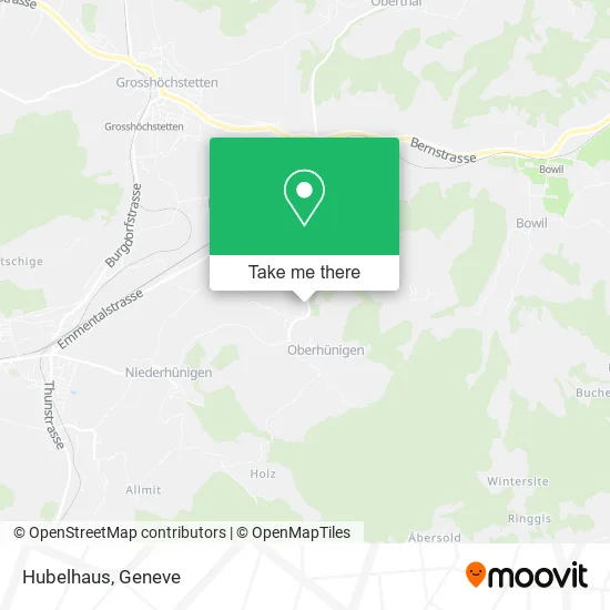 Hubelhaus map