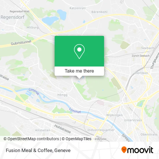 Fusion Meal & Coffee map