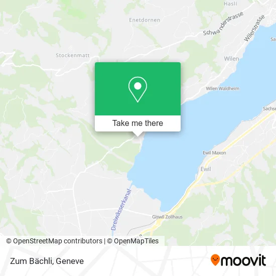 Zum Bächli map