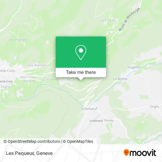 Les Pequeux map