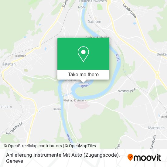 Anlieferung Instrumente Mit Auto (Zugangscode) map