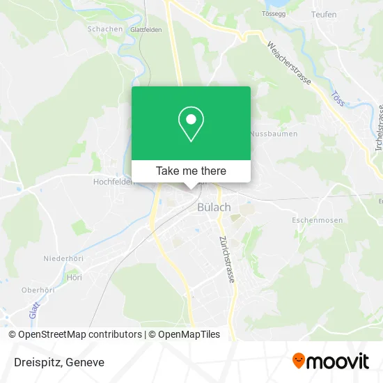 Dreispitz map