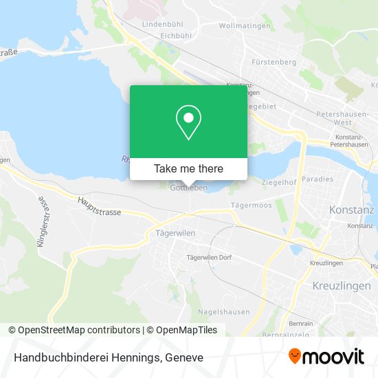Handbuchbinderei Hennings map