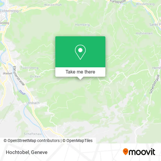 Hochtobel map