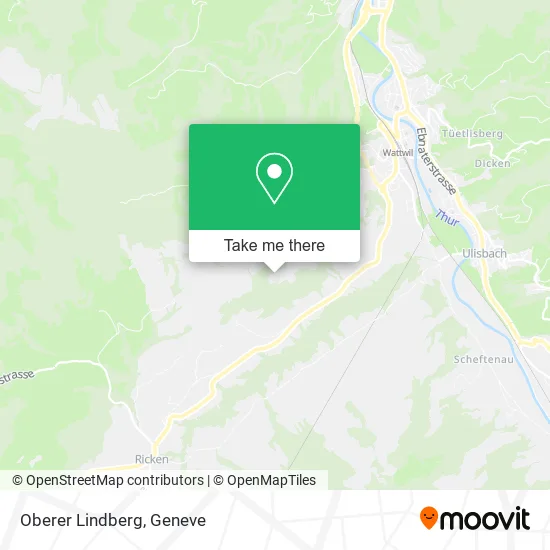 Oberer Lindberg map