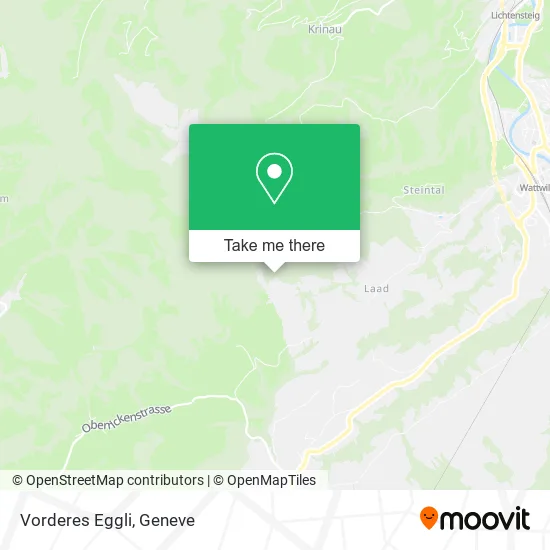 Vorderes Eggli map