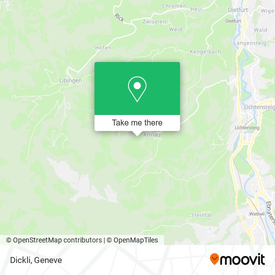 Dickli map