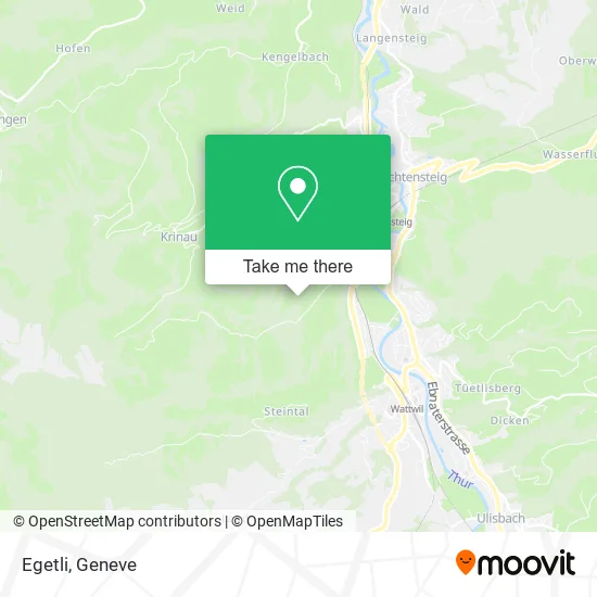 Egetli map