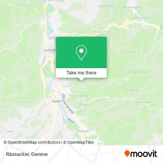 Rässacker map