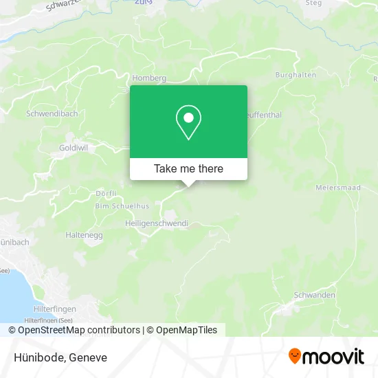 Hünibode map