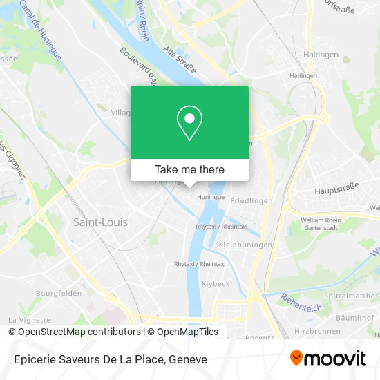 Epicerie Saveurs De La Place map