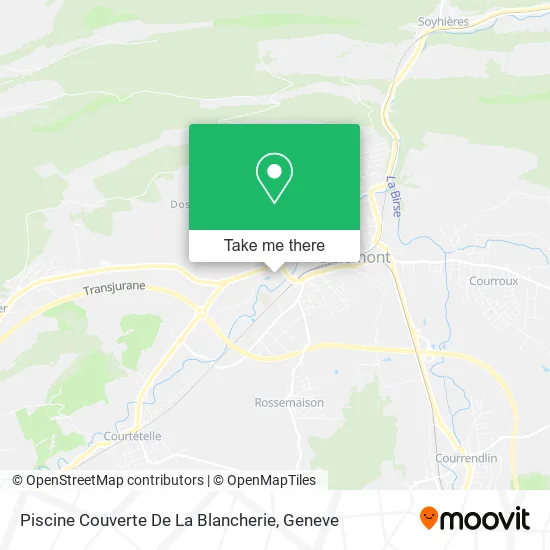 Piscine Couverte De La Blancherie map