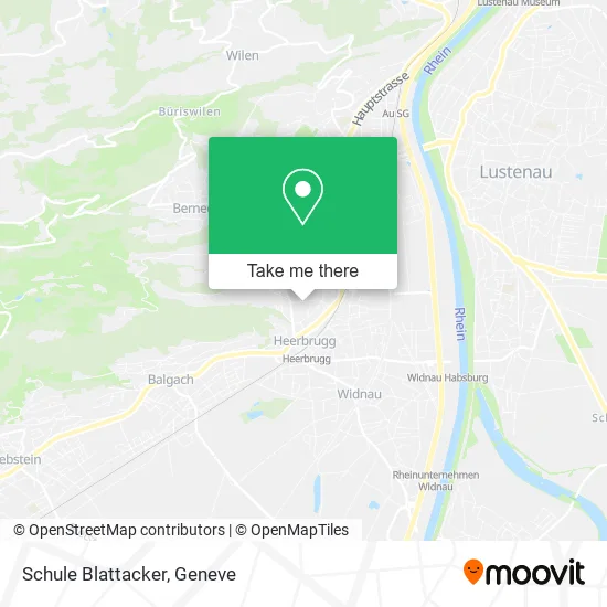 Schule Blattacker map