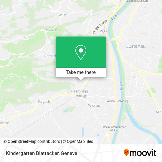Kindergarten Blattacker map