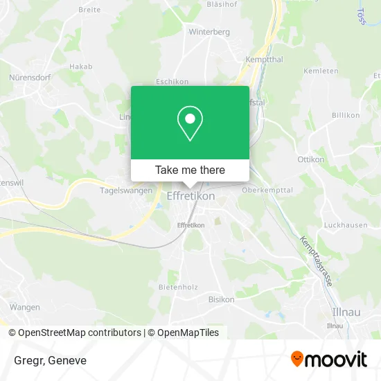 Gregr map