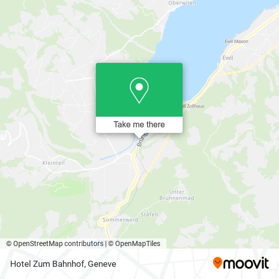 Hotel Zum Bahnhof map
