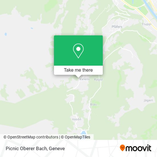 Picnic Oberer Bach map