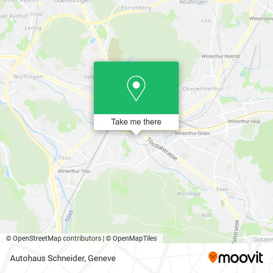 Autohaus Schneider map