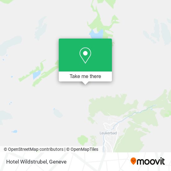 Hotel Wildstrubel map
