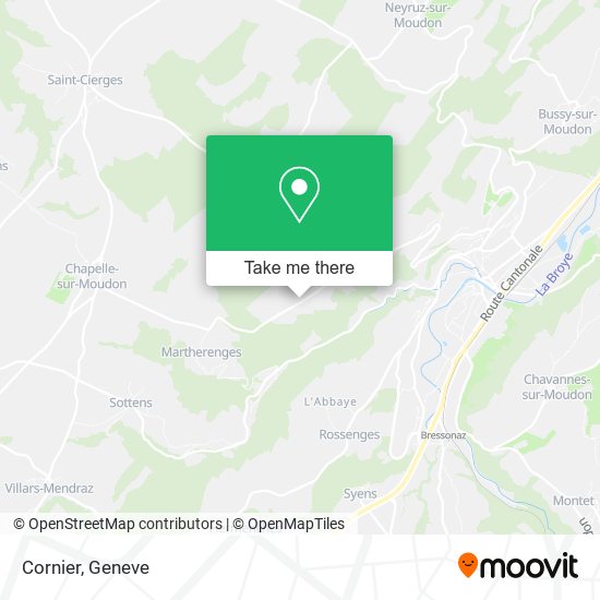 Cornier map