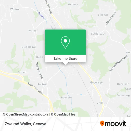 Zweirad Waller map