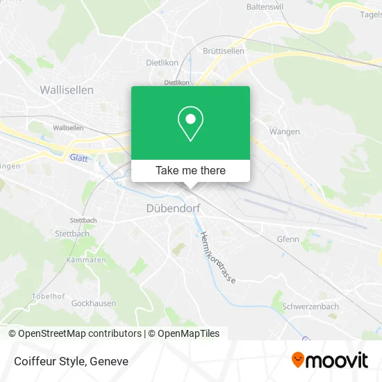 Coiffeur Style map