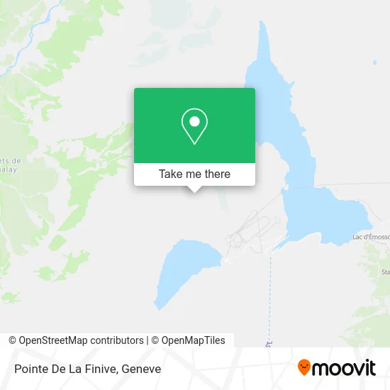 Pointe De La Finive map