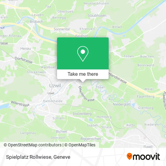 Spielplatz Rollwiese map