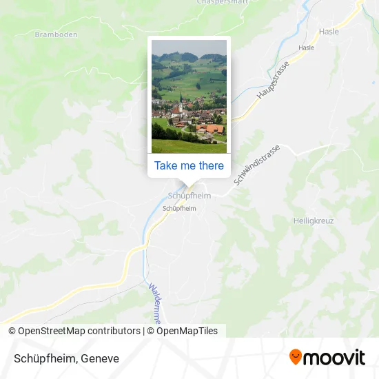 Schüpfheim map