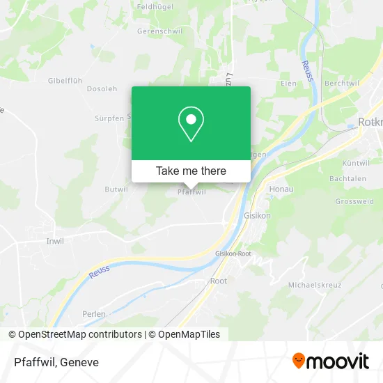 Pfaffwil map