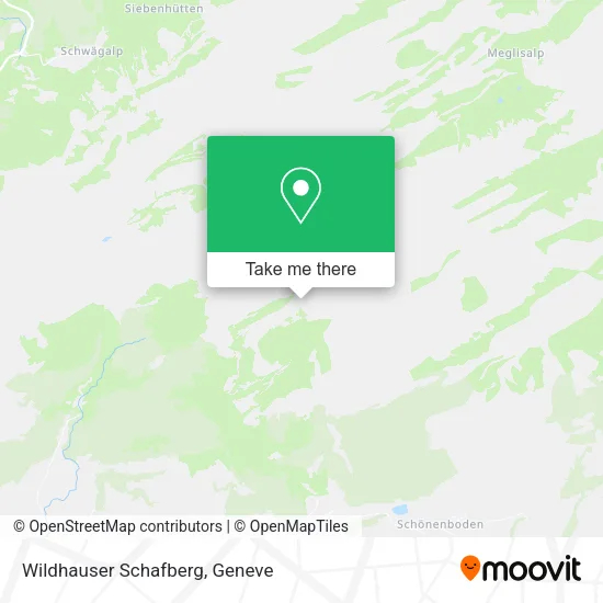 Wildhauser Schafberg map
