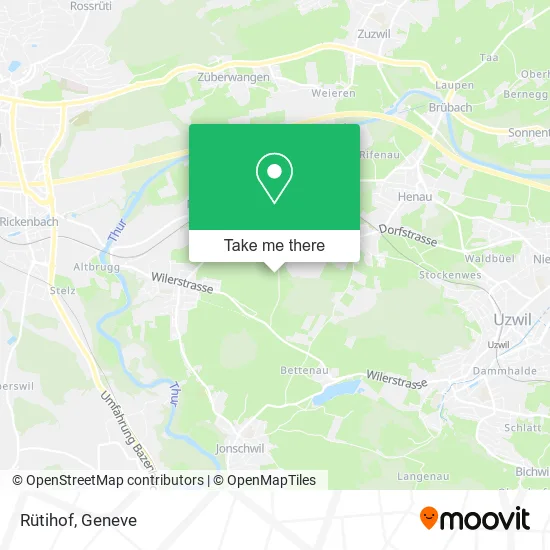 Rütihof map
