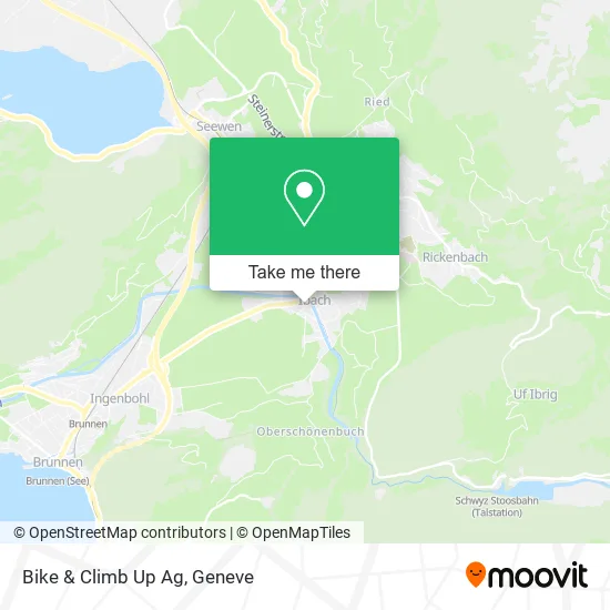 Bike & Climb Up Ag map