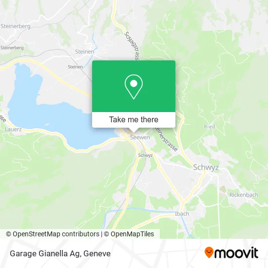 Garage Gianella Ag map