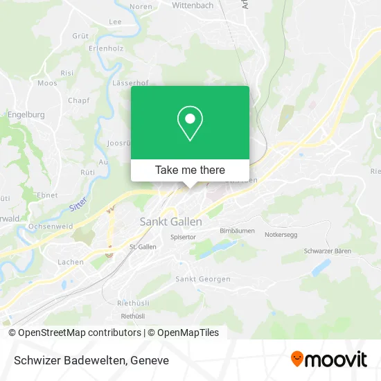 Schwizer Badewelten map