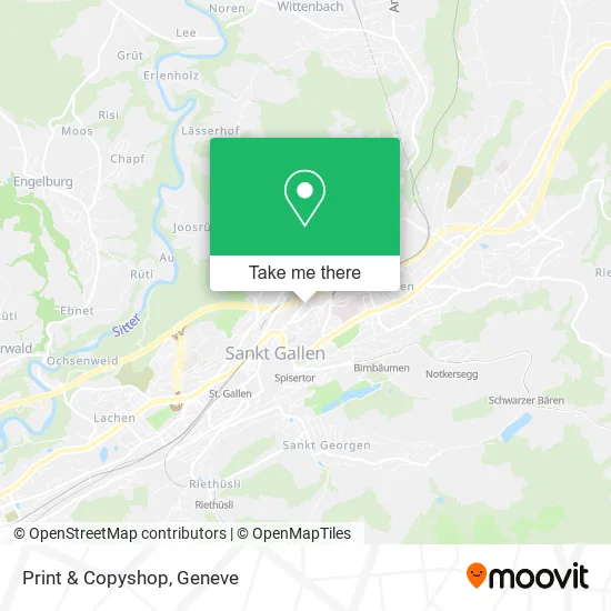 Print & Copyshop map